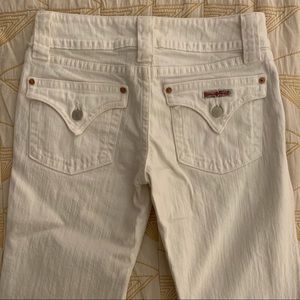 Hudson Jeans Low Rise Boot Cut White Denim Sz 29